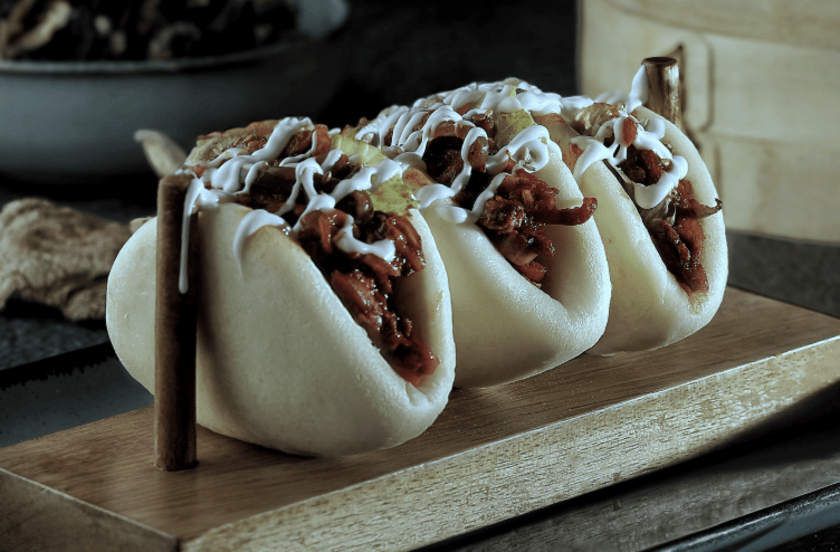 Smoked Mushroom Bao